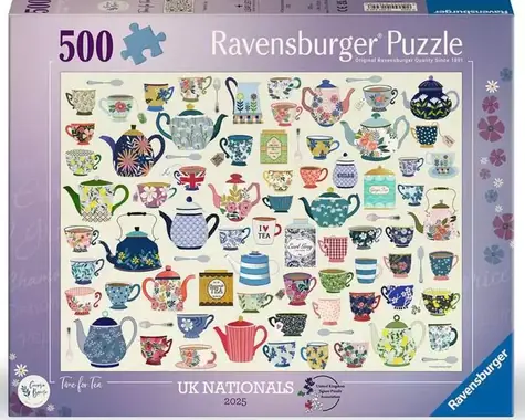 Ravensburger Puzzle Čas na čaj / 500 dielikov