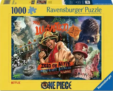 Ravensburger Puzzle One Piece: Dobrodružstvo čaká! / 1000 dielikov / 70 x 50 cm