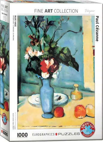 EUROGRAPHICS Puzzle Modrá váza / 1000 dielikov / 67,6 × 48,9 cm