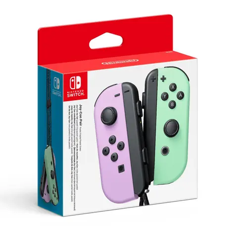 Nintendo Switch Joy-Con Pair svetlo fialová & svetlo zelená / Ovládač / pohybové ovládanie / Bluetooth / NFC