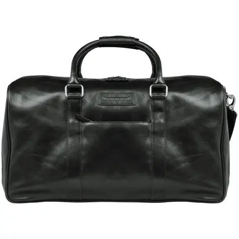 dbramante1928 Aalborg Weekender Bag 15" čierna / Cestovná taška / Pravá koža / 52×29×28 cm