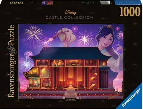 Ravensburger Puzzle Disney Castle Collection: Mulan (12000260 / 17332) / 1000 dielikov / od 14 rokov