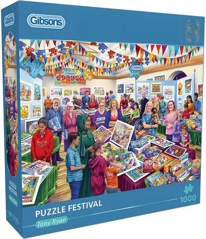 GIBSONS Puzzle Festival / 1000 dielikov / 68 x 49 cm