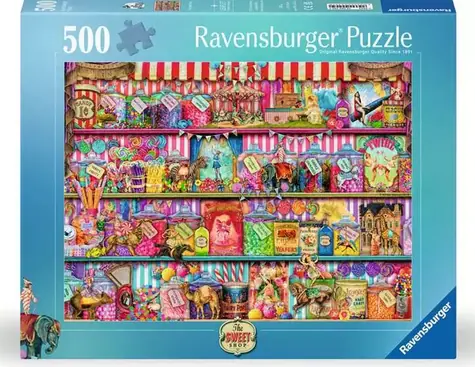Ravensburger Puzzle Cukráreň / 500 dielikov