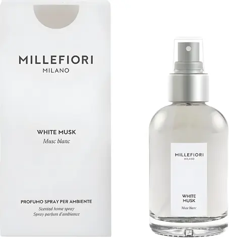 Millefiori White Musk / Bytová vôňa / sprej / 100 ml