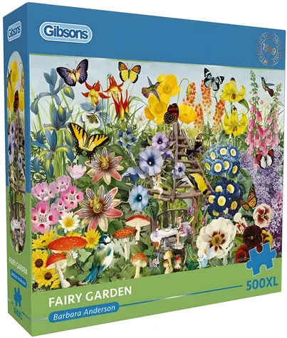 GIBSONS Puzzle Kúzelná lúka XL / 500 dielikov / 68 x 49 cm