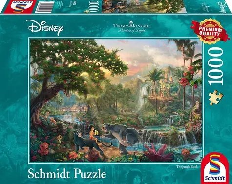 Schmidt Puzzle Kniha džunglí / 1000 dielikov
