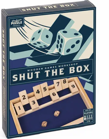 Professor PUZZLE Hra Shut the Box / Strategická hra / S kockami