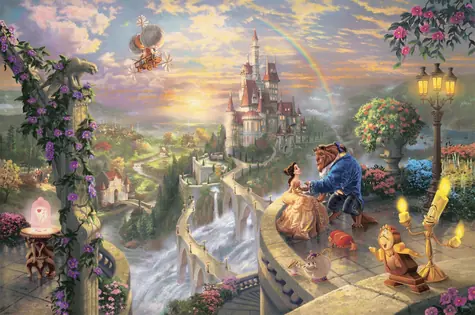 Schmidt Puzzle Kráska a zviera / 1000 dielikov