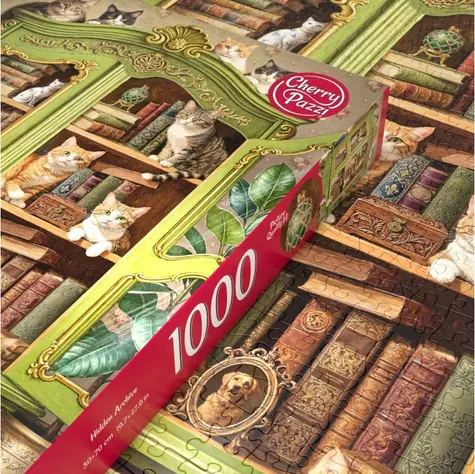 Cherry PAZZI Puzzle Tajný archív / 1000 dielikov / 70 × 50 cm