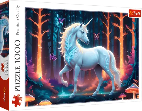 Trefl Puzzle Mystický jednorožec / 1000 dielikov / 68,3 x 48 cm