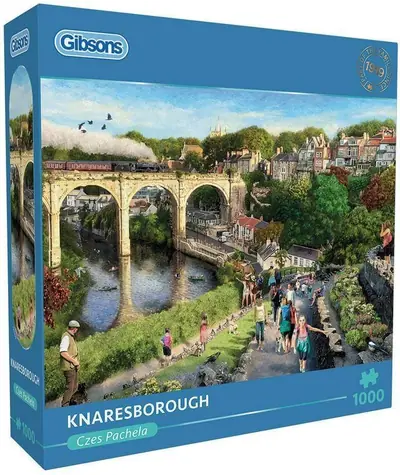 GIBSONS Puzzle Knaresborough / 1000 dielikov / 68 x 49 cm