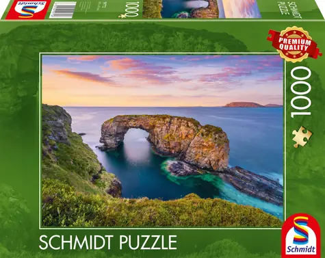 Schmidt Puzzle Veľký morský oblúk Pollet, Írsko / 1000 dielikov / od 12 rokov