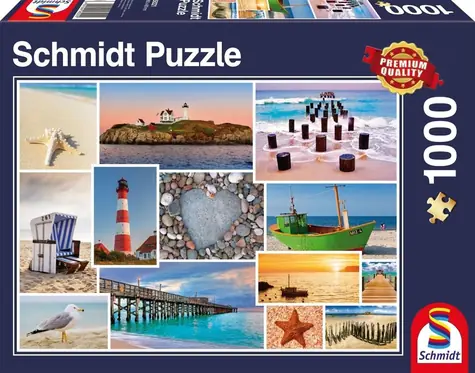 Schmidt Puzzle Pri mori / 1000 dielikov