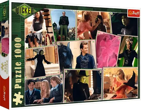 Trefl Puzzle Wicked: Koláž / 1000 dielikov / 68,3 x 48 cm
