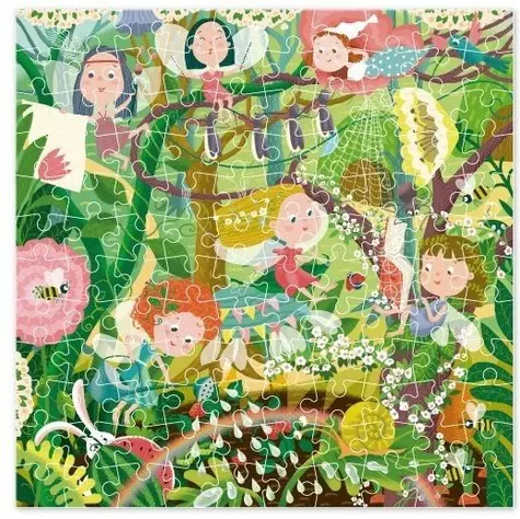 DODO Puzzle Lesné víly / 120 dielikov / 32 x 32 cm