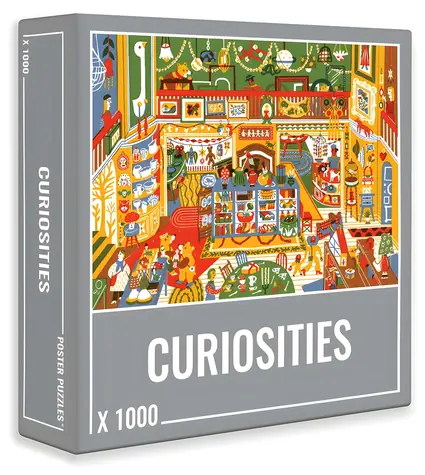 CLOUDBERRIES Puzzle Curiosities / 1000 dielikov / pre dospelých