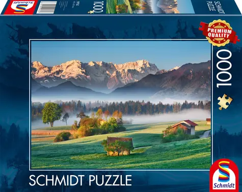 Schmidt Puzzle Garmisch Partenkirchen - Murnauer Moos / 1000 dielikov