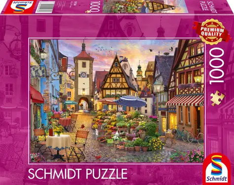 Schmidt Puzzle Romantické Bavorsko / 1000 dielikov