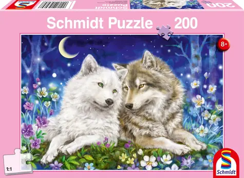 Schmidt Puzzle Huňatí vlci / 200 dielikov / 43,2 × 29,1 cm