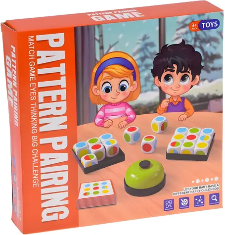 JOKOMISIADA Postrehová hra Pattern Pairing / pre 2 hráčov / od 6 rokov