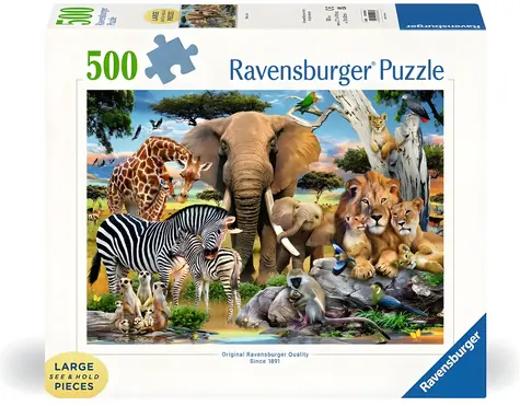 Ravensburger Puzzle Materská láska XXL / 500 dielikov / veľké diely