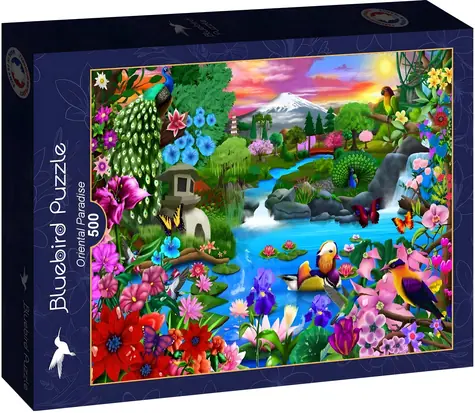 BlueBird Puzzle Orientálny raj / 500 dielikov / 47,8 x 34,2 cm