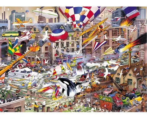 GIBSONS Puzzle Milujem víkend / 1000 dielikov / 68 × 49 cm