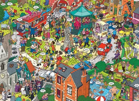 EUROGRAPHICS Puzzle Čo sa môže pokaziť? XL / 500 dielikov / 68 x 49 cm