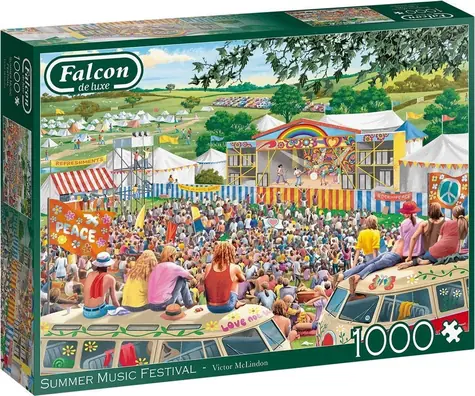 FALCON Puzzle Letný hudobný festival / 1000 dielikov / od 12 rokov