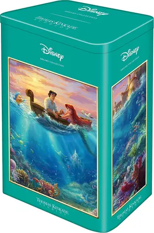 Schmidt Puzzle Ariel v plechovej krabičke / 500 dielikov / 48,1 × 34,1 cm