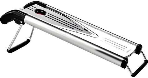 Kinghoff KH-1658 / Mandolína na zeleninu / 2v1 strúhadlo a krájač / 33 cm