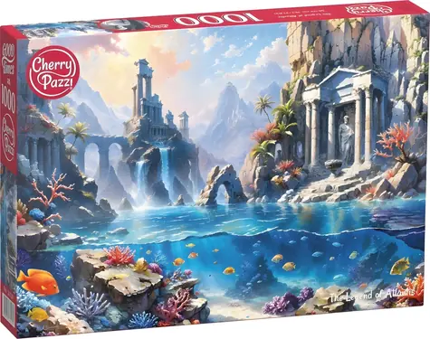 Cherry PAZZI Puzzle Legenda o Atlantíde / 1000 dielikov / 70 x 50 cm