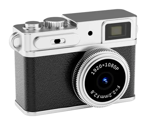 Denver DMC-1203B čierna / Mini digitálny fotoaparát / CMOS snímač / Micro SD / USB-C