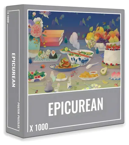 CLOUDBERRIES Puzzle Epicurean / 1000 dielikov / pre dospelých