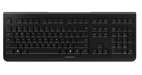 Cherry KW 3000 čierna / Bezdrôtová klávesnica / US layout / 108 kláves