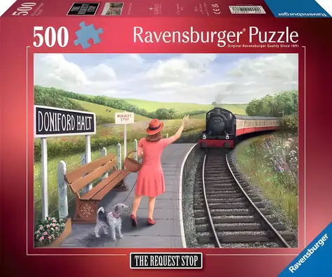 Ravensburger Puzzle Zastávka na požiadanie / 500 dielikov / 49 × 36 cm