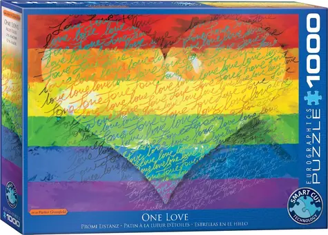 EUROGRAPHICS Puzzle Láska a hrdosť / 1000 dielikov / 68 × 48 cm