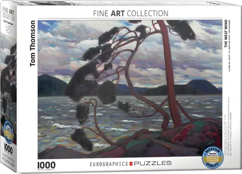 EUROGRAPHICS Puzzle Západný vietor / 1000 dielikov / 68 x 48 cm
