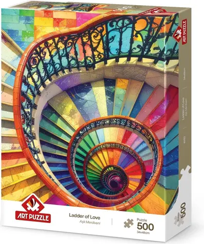 ART PUZZLE Puzzle Rebrík lásky / 500 dielikov / 34 × 48 cm