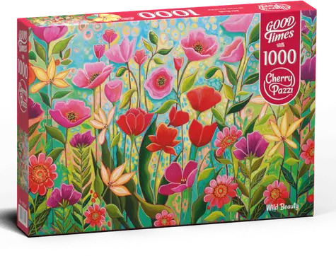 Cherry PAZZI Puzzle Divoká krása / 1000 dielikov / 70 × 50 cm