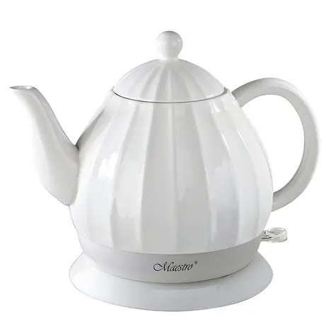 Maestro MR070 biela / Rýchlovarná kanvica / 1200 W / 1,2 l / keramická