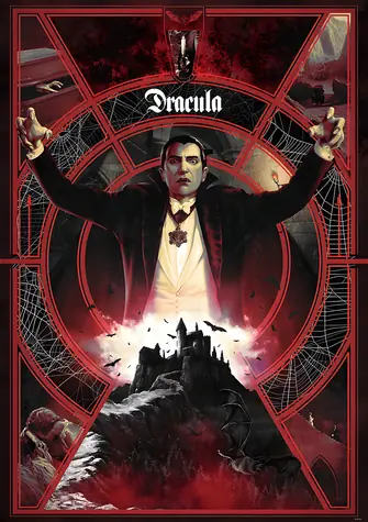 Trefl Puzzle Premium PLUS Hall of Horror: Dracula / 1000 dielikov / 48 x 68,3 cm