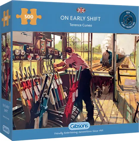 GIBSONS Puzzle Ranná šichta / 500 dielikov