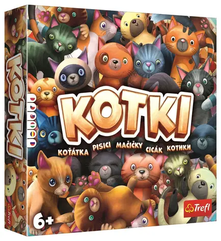 Trefl Hra Mačiatka / Spoločenská hra / Pre deti od 6 rokov