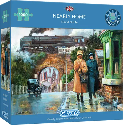 GIBSONS Puzzle Skoro doma / 1000 dielikov / 68 × 49 cm