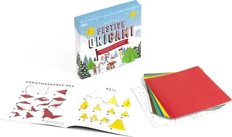 Professor PUZZLE Origami sada Slávnosti / 90 listov papiera / brožúra s návodmi