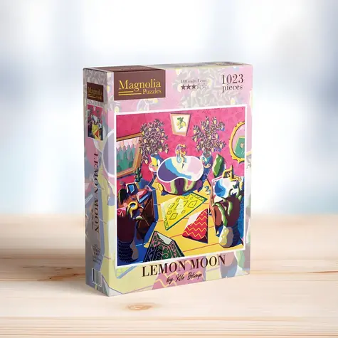 MAGNOLIA Puzzle Citrónový mesiac / 1023 dielikov / 60 x 60 cm
