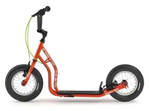 Yedoo Kids TIDIT Y30 červená / Detská kolobežka / Kolesá 12"/12"