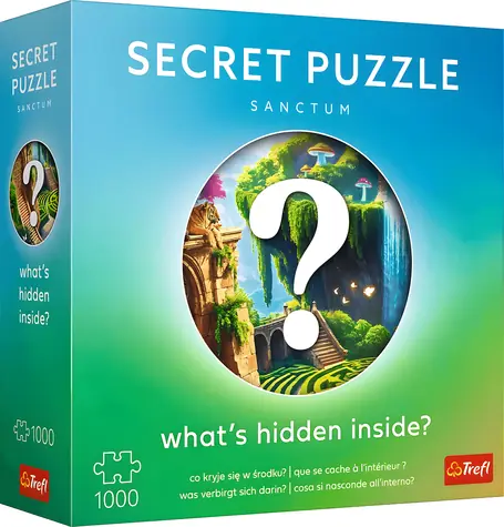 Trefl Puzzle Premium PLUS Secret Puzzle: Svätyňa / 1000 dielikov / 68,3 x 48 cm